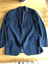 Pronto Uomo Mens Black Suit