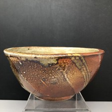 RUTHANNE TUDBALL Studio Pottery - Salt Glazed Stoneware Breakfast Bowl #1597