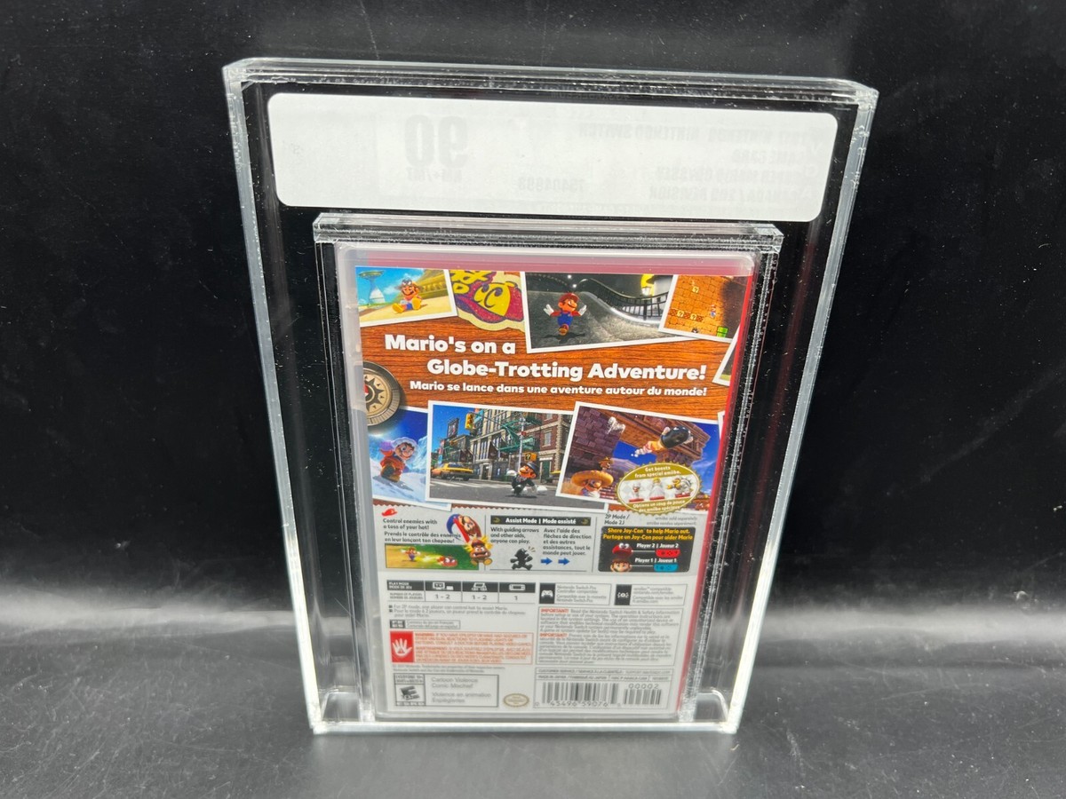Super Mario Odyssey CAN Nintendo Switch VGA 90 FACTORY SEALED MINT