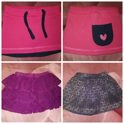 Name It George F&F Baby Girl Skirt Bundle Set Size 9-12 months