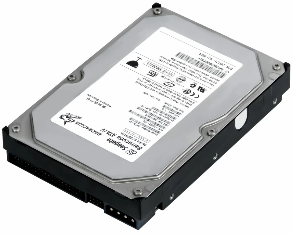 Hard Drive Seagate Barracuda ATA IV 20GB 7200RPM 2MB ATA ST320011A 3.5" Inch - Image 3 of 3
