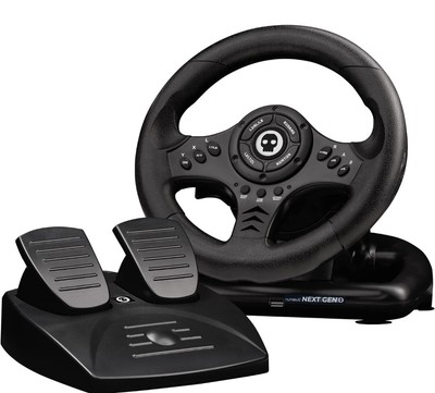Numskull Next-Gen Multi Format Racing Wheel 2022 with Pedals - Compatible...