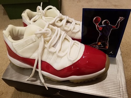 jordan 11 white varsity red