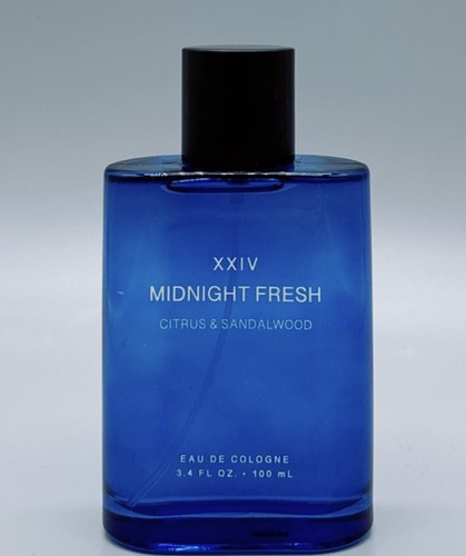 Tru Fragrance XXIV Midnight Fresh ~Citrus & Sandalwood~ Eau de Cologne