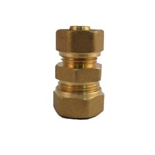 1/2" gasFlex COUPLING  BRASS FITTING for gasFlex piping system 1216 pipe