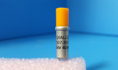 (2 pcs) Panel Light Indicator, 507-3917, Dialco/ Dialight, 28v-40mA, orange