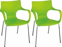 Mod Made Phin Chair, Green, Set Of 2, New, Free Shipping Mod Made Phin Chair, Green, Set Of 2, New, Free Shipping