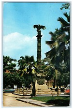Postal de Plaza El Águila Puerto Cabello Carabobo Estado Venezuela años 60