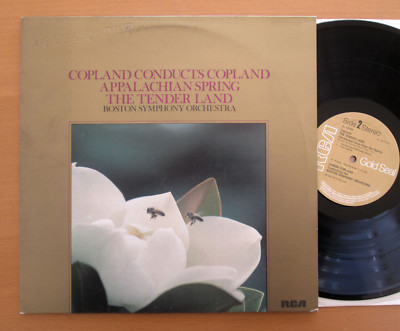 GL 42705 Copland Conducts Copland Appalachian Spring Tender Land RCA Stereo NM