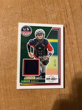 2022 Panini Stars & Stripes - Landon Carter - USA Development Team Patch 17/25