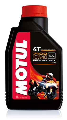MOTUL 7100 4T 10W 40 Engine Oil Motorcycle 4 Stroke 710 2T 10W-40 Synthetic JASO