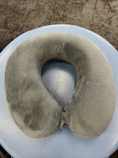 Memory Foam U Shaped Travel Sleep Pillow Neck Support Head Back Cushion Gray