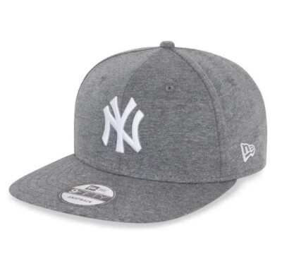 New Era Mens New York Yankees 9FIFTY Snapback Baseball Cap Hat Medium Grey  M/L UK