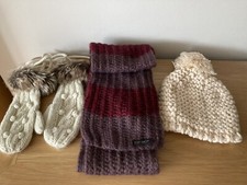 Damski / dziewczęcy kapelusz Szalik i mitenki z jednym palcem ze sznurkiem Top Shop Dorothy Perkins & Bank