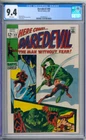 Daredevil 49 CGC Graded 9.4 NM White Marvel Comics 1969