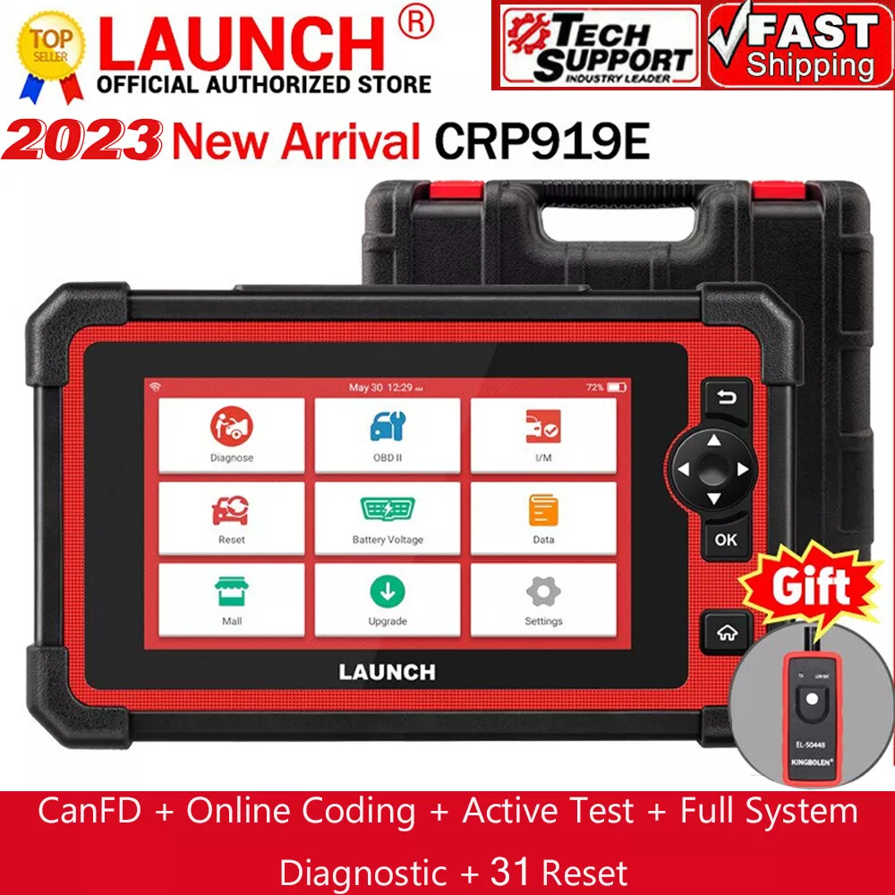 LAUNCH X431 CRP919E OBD2 Scanner Bi-directional Scan Tool Full