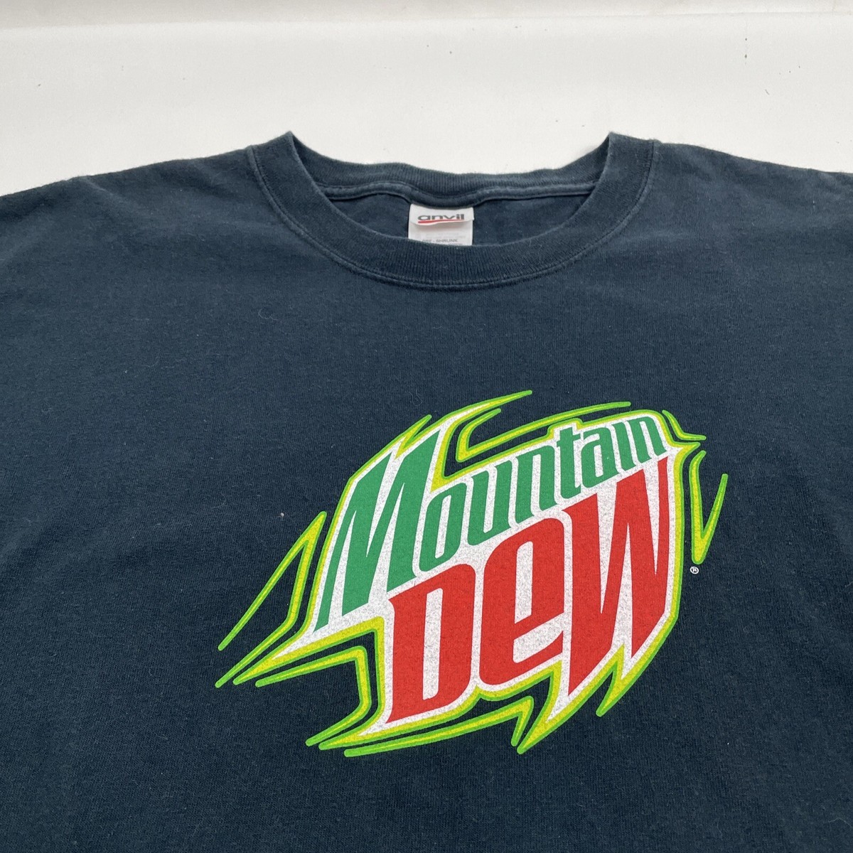 Mountain Dew xbox360 企業 ゲーム 飲料 Tシャツ 古着 🔥Mountain Dew XBOX Gamer Tee Black T-Shirt Double-Sided XL