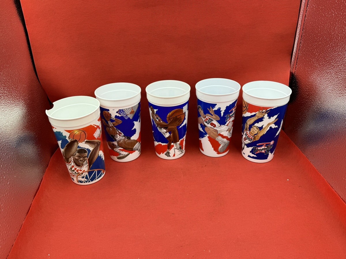 McDonalds Dream Team Cups 1993 Set Of 5 | eBay