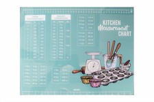 Tempered Glass Worktop Saver Pastry Chopping Board Anti Slip Conversion Chart