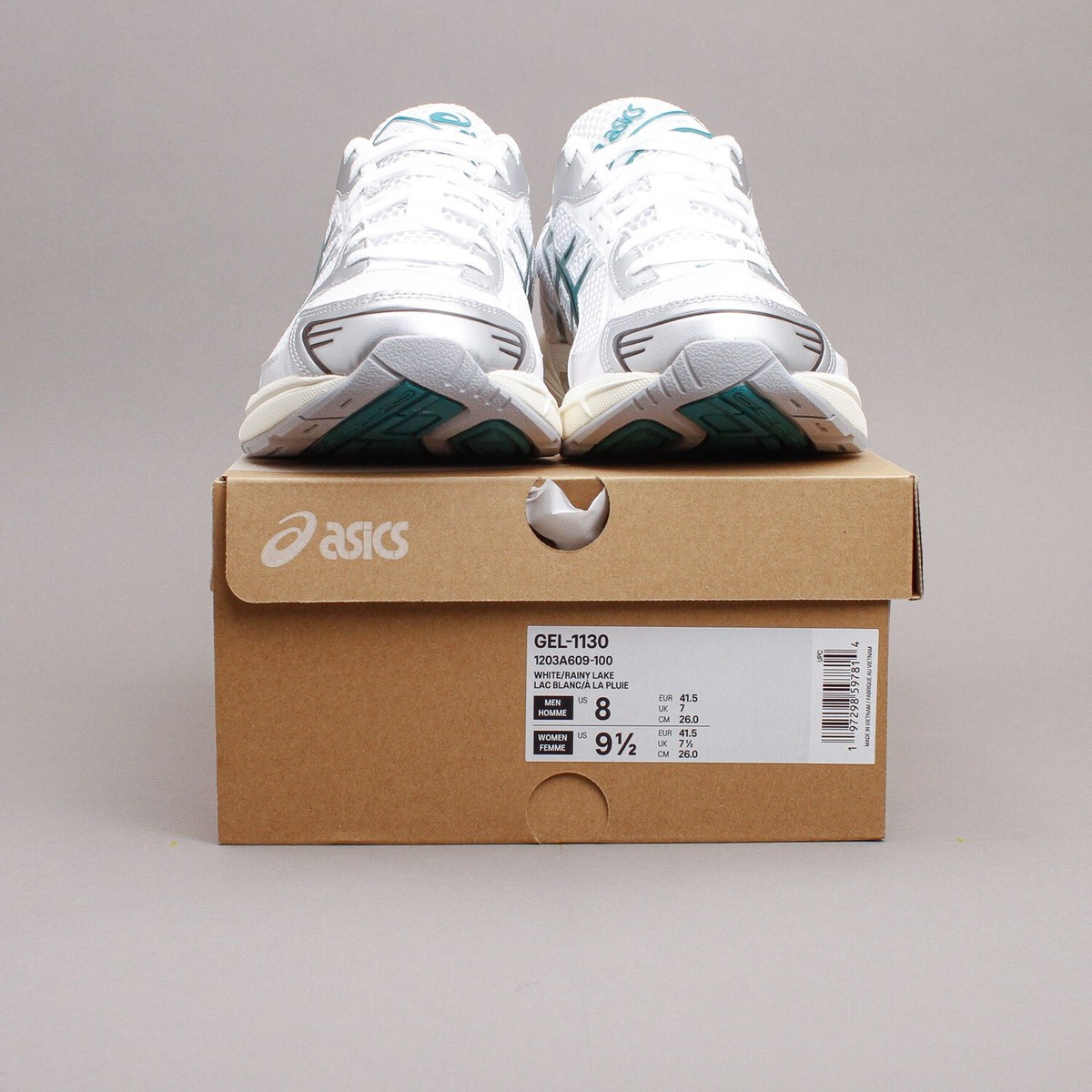 Asics Sportstyle Gel-1130 White Rain Lake Running New Men