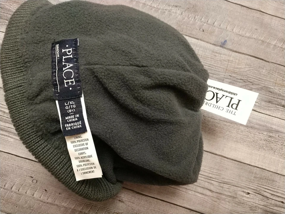 ¡Nuevo! Gorro de dinosaurio forrado de vellón The Children's Place para niños talla L/XL (8 años) Foto 3 de 3