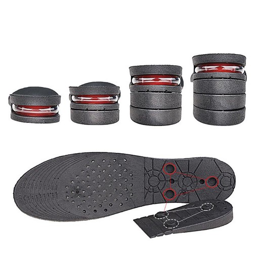 Plantilla elevadora de zapatos para hombres y mujeres Cojín de aire Inserto para talón Aumento de altura ajustable* - Imagen 2 de 17