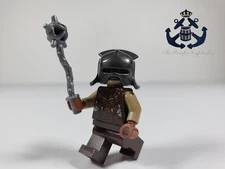 Lego Minifigure The Lord of the Rings Mordor Orc w/ Helmet lor065 + Mace - 79007