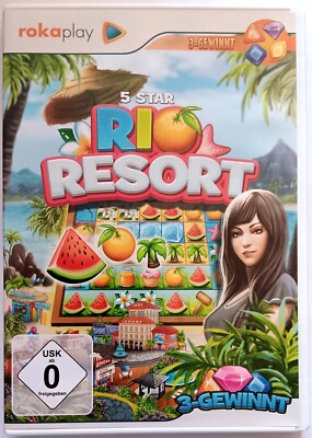 5 Star Rio Resort (2017) PC, Buntes Match-3 / 3-Gewinnt, USK 0, gebraucht