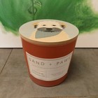 Sand & Paws 21oz Candle Saddle & Cardamom Scent Pet Odor Neutralizer 3 wick NEW