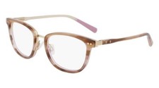 New SHINOLA by Flexon SH-27000 219 Brown  Mauve Horn Eyeglasses 52/18/140