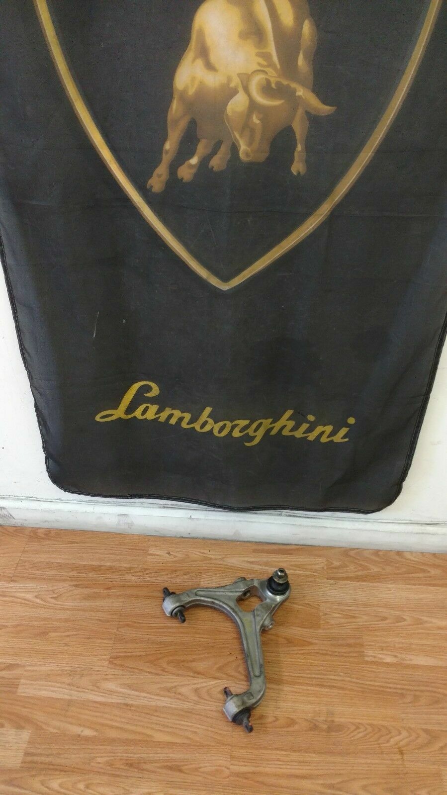 LAMBORGHINI GALLARDO FRONT RIGHT PASSENGER UPPER CONTROL ARM OEM 400407506B