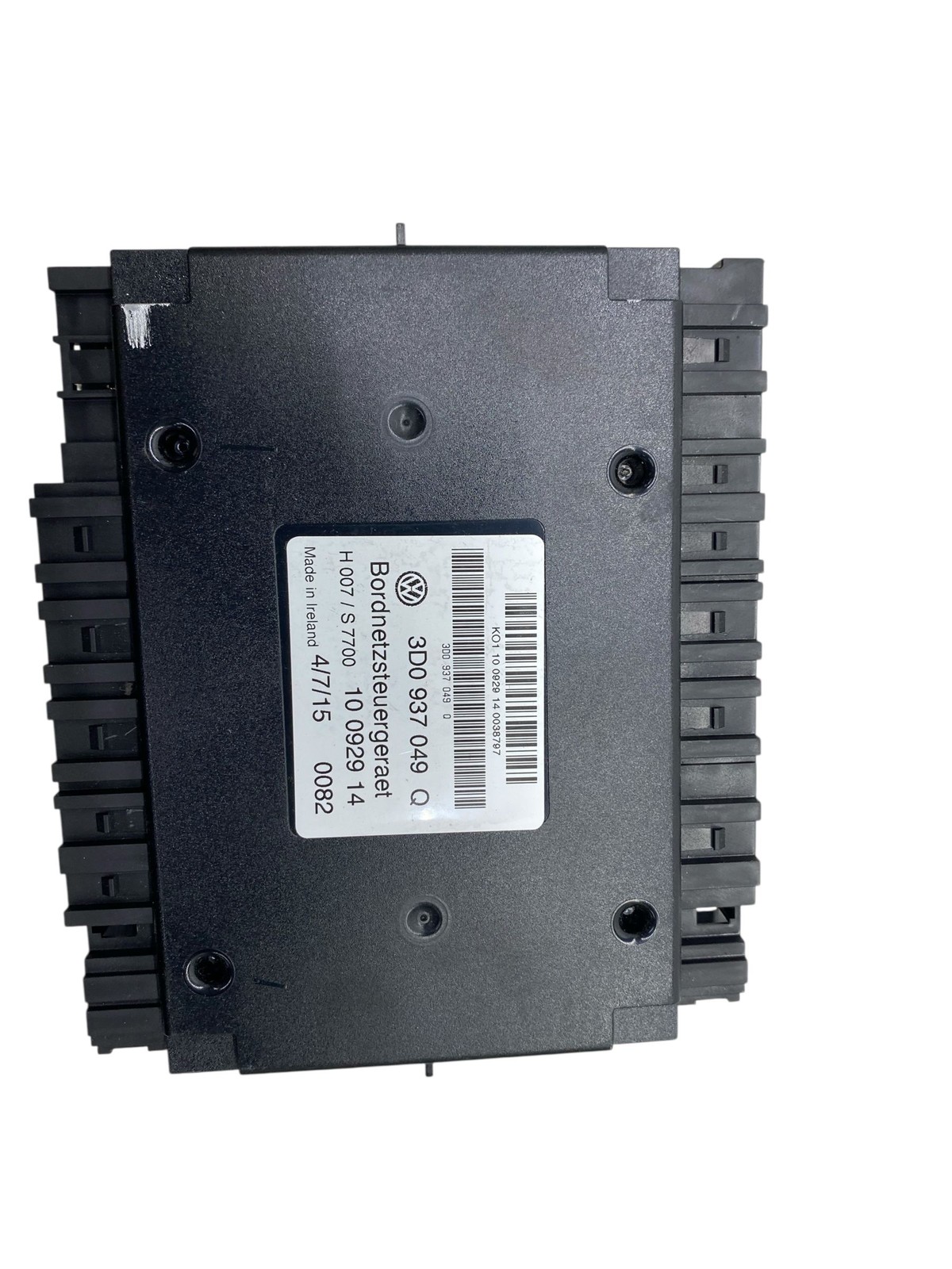 2013-2018 BENTLEY FLYING SPUR OEM ONBOARD SUPPLY CONTROL MODULE UNIT 3D0937049Q