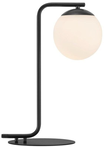 Weiß Schwarz Moderne Tischlampe 1X40W/E14 IP20-image