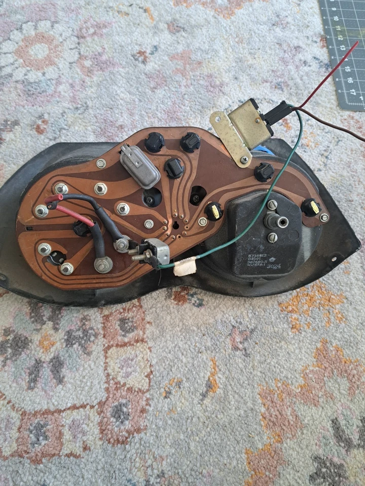 1971-1977 Dodge Van B100 B200 B300 Instrument Cluster Speedometer Gauges Mopar - Image 2 of 4