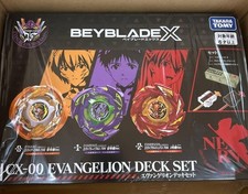 TAKARATOMY MALL EVANGELION BEYBLADE X CX-00 Evangelion Deck Set