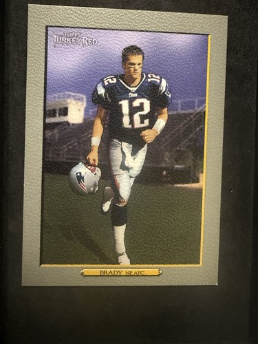 2006 Topps Turkey Red Tom Brady Grey Parallel #280 Patriots SP