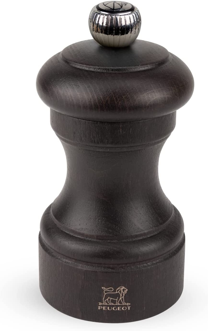 Moulin à poivre Peugeot Bistro en bois chocolat de 10 cm