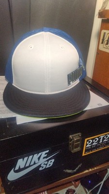  Puma Snapback Trucker Mesh Blue/White/NeonGreen