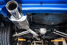 Turbo Xs Axle Back W4in Polished Stainless Tip Muffler Fits 04-08 Forester Xt Turbo Xs Axle Back W4in Polished Stainless Tip Muffler Fits 04-08 Forester Xt