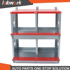 Labwork 4-Hole Nest Box Metal Poultry Nest Box Large Vented Holes Chicken Coop
