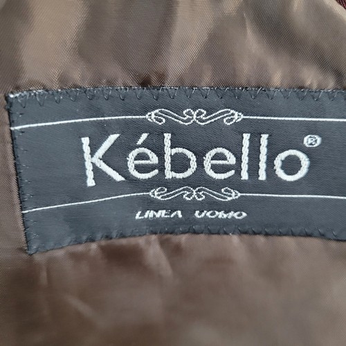 Kebello Mathusalem Brown Wool Blend Velvet Blazer Sport Coat Size 52 US 42 - Picture 3 of 14