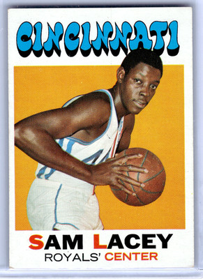 1971-72 Topps - Sam Lacey #57 (RC)