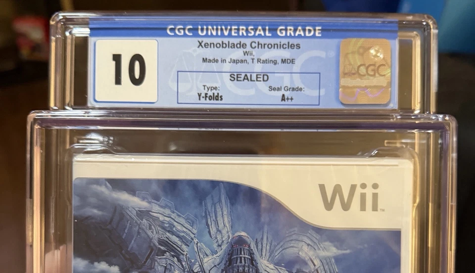 Xenoblade Chronicles - Nintendo Wii - CGC Perfect 10 A++ - Image 3 of 3
