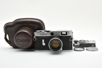 フィルムカメラ Canon P Rangefinder 50mm f/1.8 L39 #344 Canon P Rangefinder 50mm f/1.8 Lens 35mm Film Camera L39 from