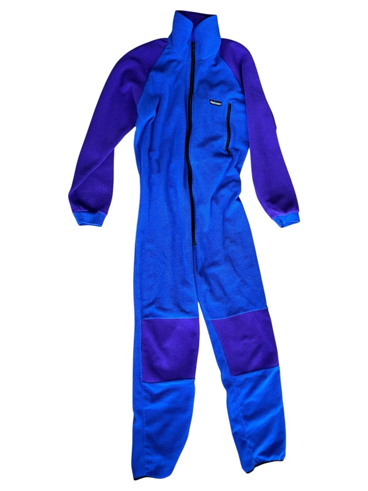 Chuck Roast Fleece One Piece Zip Up Pants Jacket Size Medium Base layer