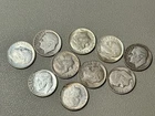 🇺🇸 10x 90% Silver Roosevelt Dimes Pre-1965 US Coin Lot
