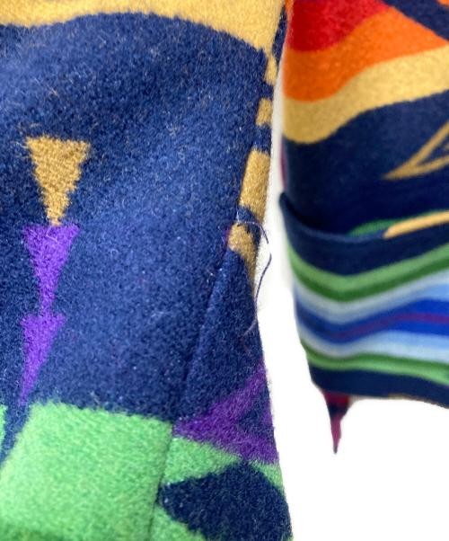 Pendleton Native Pattern Blanket Coat M Wool Mult… - image 10