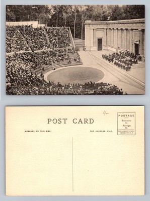 Berkeley, CA-California Greek Theatre Full Crowd Scene Souvenir Vintage Postcard
