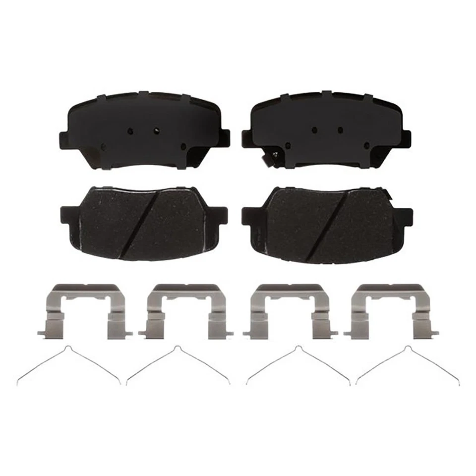 Pastillas de freno delanteras y traseras R-Line 2017 para Hyundai Santa Fe Sport Foto 3 de 4