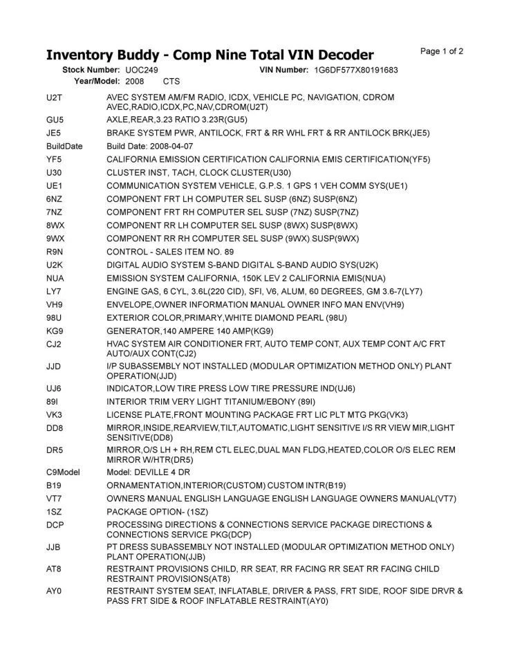 Engine ECM Electronic Control Module Z06 Fits 08-09 CORVETTE 29076216 Foto 3 de 4